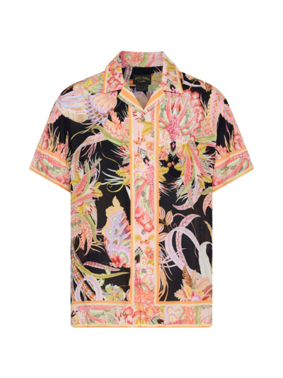 Hotel Franks By Camilla Men's Lady Of The Moon Floral Camp Shirt