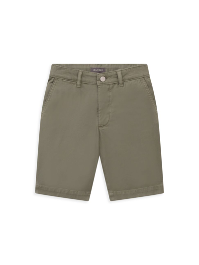 Dl1961 Little Boy's & Boy's Jacob Flat-front Shorts In Coastal Plain