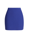 THEORY WOMEN'S STRUCTURED FORM-FITTING STRETCH MINISKIRT