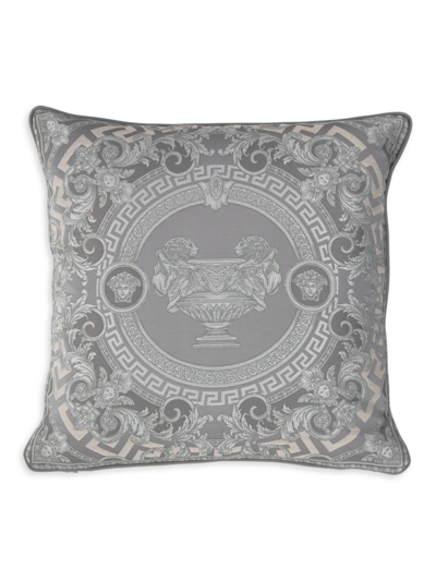 Versace La Coupe Des Dieux Cushions In Silver