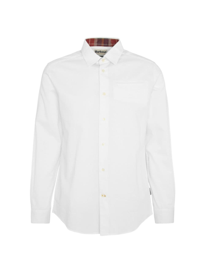 Barbour Men's Lyle Tailored-fit Shirt In White