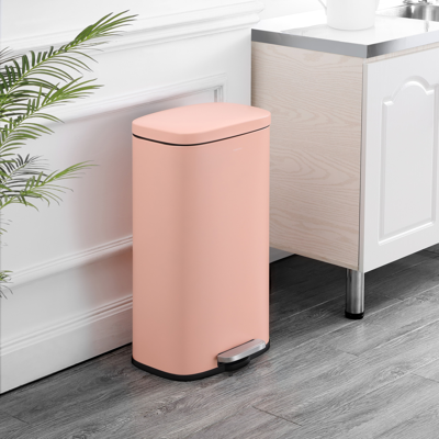 Happimess Curtis 8-gallon Step-open Trash Can In Multi