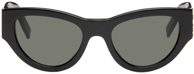 Saint Laurent Cat-eye Frame Sunglasses In Black