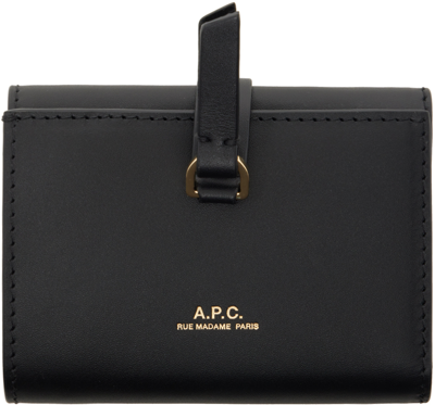 Apc Black Noa Wallet In Lzz Black
