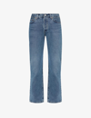 LEVI'S LEVIS WOMEN'S MULTIPLE DIMENSIONS 501 STRAIGHT-LEG MID-RISE JEANS