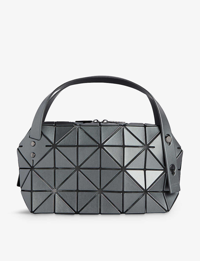 Bao Bao Issey Miyake Gunmetal Small Boston Bag