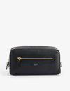 TOM FORD BRAND-FOILED GRAINED LEATHER TOILETRY BAG