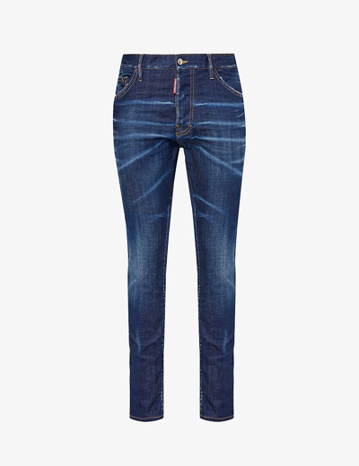 Dsquared2 "cool Guy" Straight Jeans In Blue