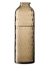 Lsa Dapple Textured Carafe In Sun Amber