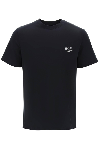 Apc Raymond T-shirt In Black