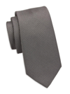 Saks Fifth Avenue Men's Collection Micro Tweed Neck Tie In Oyster Mushroom