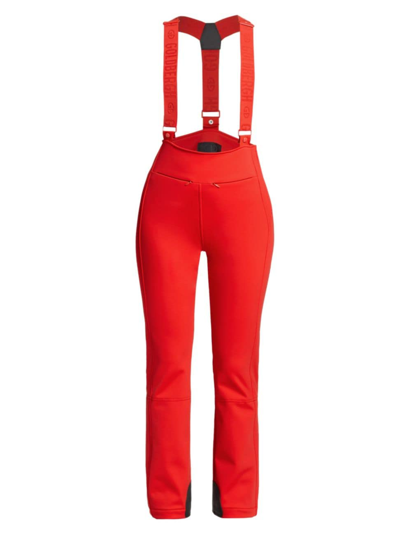 Goldbergh Women's High End Suspender Ski Pants In Flame