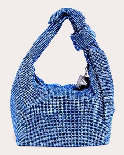 Emm Kuo Women's Waverly Crystal Handbag In Blue