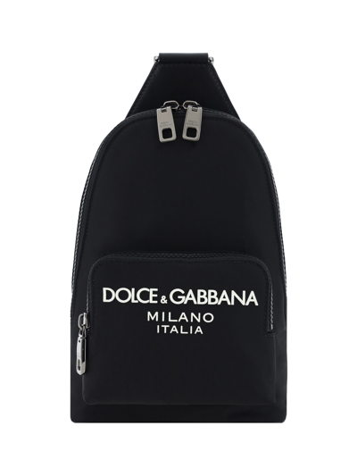 DOLCE & GABBANA ONE-SHOULDER BACKPACK