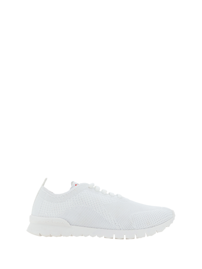 Kiton Sneakers With Laces In White