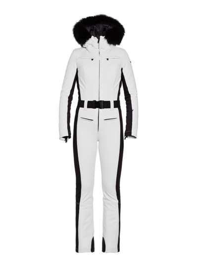 Goldbergh Women's Parry Insulated Ski Jumpsuit In White