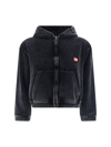 Alexander Wang Sweatshirts In Washed Pepper