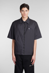 GIVENCHY SHIRT IN BLACK POLYESTER