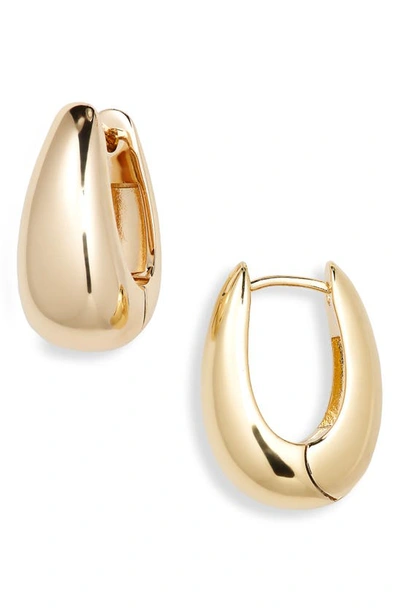 Shashi Women's Odyssey 14k-gold-plated Hoop Earrings