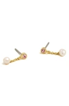 MADEWELL PARTY CULTURED FRESHWATER PEARL DROP EARRING