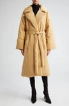 A.L.C STERLING BELTED NYLON DOWN COAT