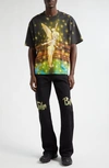 Stockholm Surfboard Club Garment Dyed Embroidered Trous In Tinker Bell