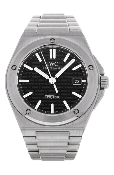 Watchfinder & Co. Iwc  2023 Ingenieur Bracelet Watch, 40mm In Black