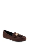 Aerosoles Women's Deanna Driving Style Loafers In Java Faux Suede