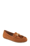 Aerosoles Women's Deanna Driving Style Loafers In Tan Faux Suede