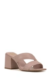 Vince Camuto Jinani Block Heel Slide Sandal In Pale Peony