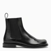 Loewe Women's Campo Patent Leather Chelsea Boots In Black