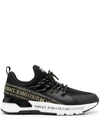 Versace Jeans Couture Dynamic Sneakers In Black