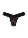 Hanky Panky Dreamease Printed Original Thong Pr681004 In Pink