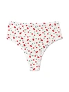Hanky Panky Printed Playstretch Hi-rise Thong Cherry On Top In Red