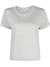 AGOLDE AGOLDE DREW T-SHIRT IN GREY HEATHER CLOTHING
