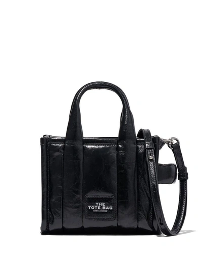 Marc Jacobs The Micro Tote Bags In Black