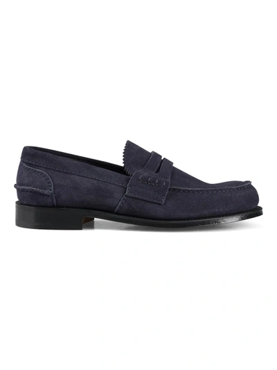 Church's Pembrey Loafers Shoes In Blue