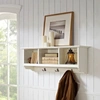 Crosley Furniture Brennan Entryway Hanging Storage Shelf