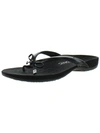 Vionic Bella Womens Slip On Thong Sandals In Black