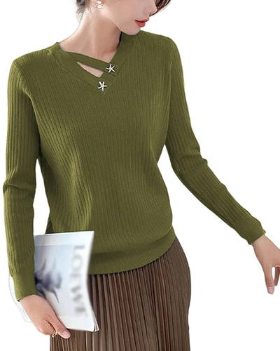 Vera Dolini Sweater In Green