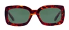 Hawkers Gigi Hgig22cetp Cetp Rectangle Polarized Sunglasses In Multi
