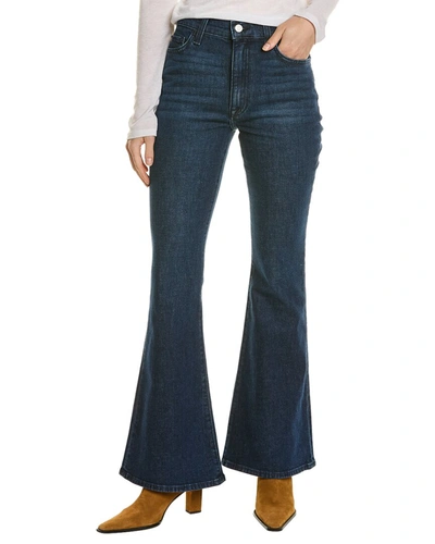 Hudson Jeans Holly Deep Water High-rise Flare Jean In Blue