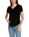 BELLA DAHL V-NECK SILK-BLEND T-SHIRT