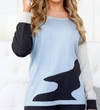Angel Apparel Crew Neck Pullover In Camo Combo In Multi