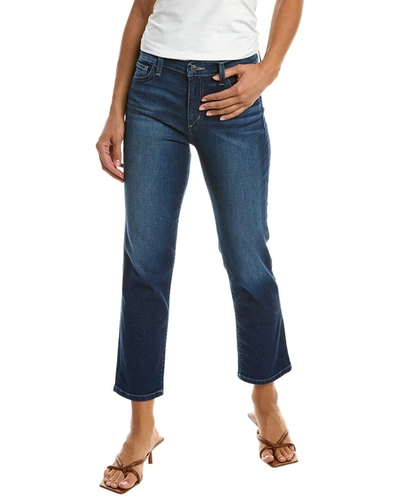 Joe's Jeans The Lara Mid Rise Straight Jeans In Traveler In Blue