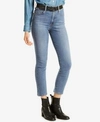 LEVI'S MILE HIGH CROPPED SKINNY JEANS