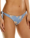Revel Rey Blair Bikini Bottom In Brown