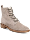 Vince Cabria Suede Water-repellant Combat Boots In Multi