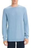 Theory Men Riland Pique Sweater In Blue