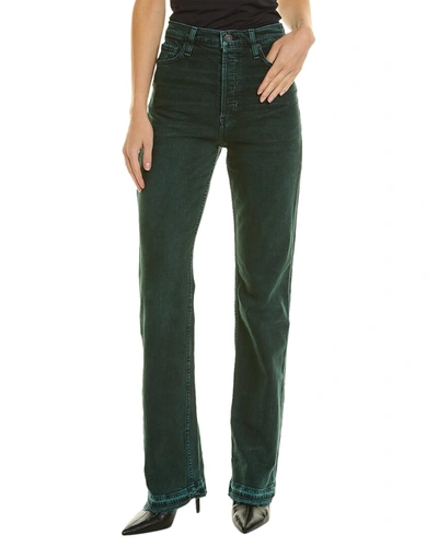 HUDSON HUDSON JEANS FAYE OVERDYE SCARAB ULTRA HIGH-RISE BOOTCUT JEAN